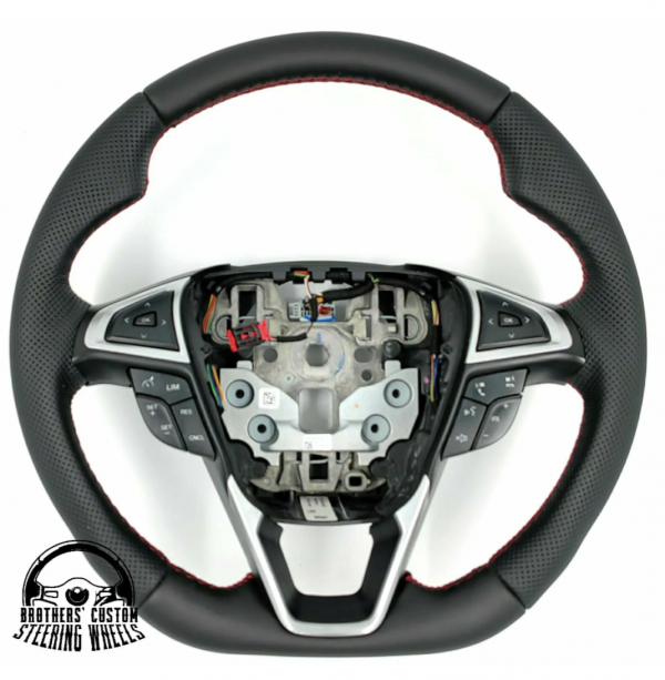Ford Mondeo mk5 2015-  smaxx Custom Steering Wheel Flattened bottom